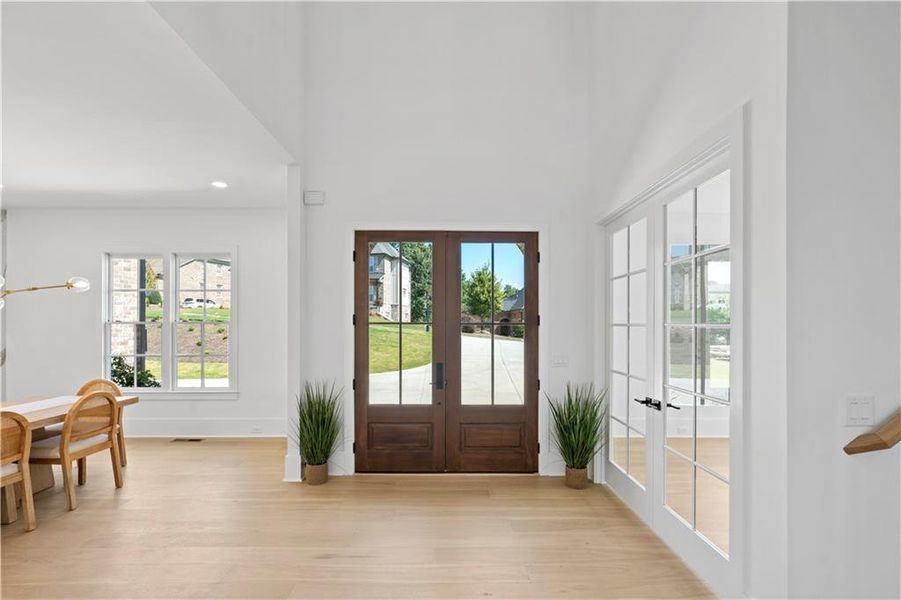 Furnished interior view inside a new home in , Suwanee (Image 14).