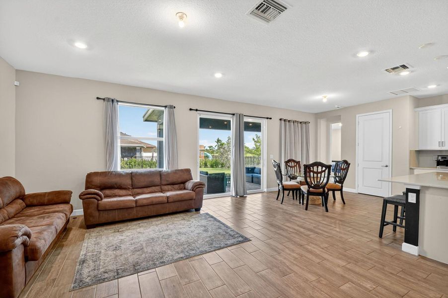 Furnished interior view inside a new home in , Loxahatchee (Image 15).