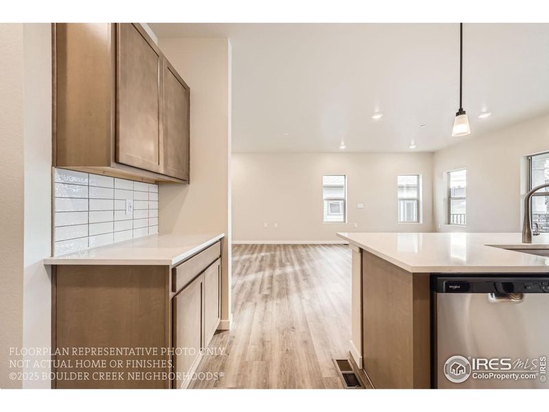 Furnished interior view inside a new home in , Westminster (Image 15). Furnished interior view inside a new home in , Westminster (Image 15).