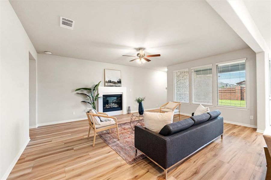 Furnished interior view inside a new home in Northstar, Fort Worth (Image 12).