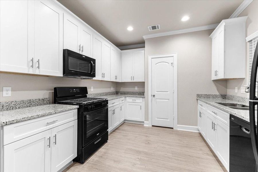 Furnished interior view inside a new home in , Houston (Image 9). Furnished interior view inside a new home in , Houston (Image 9).