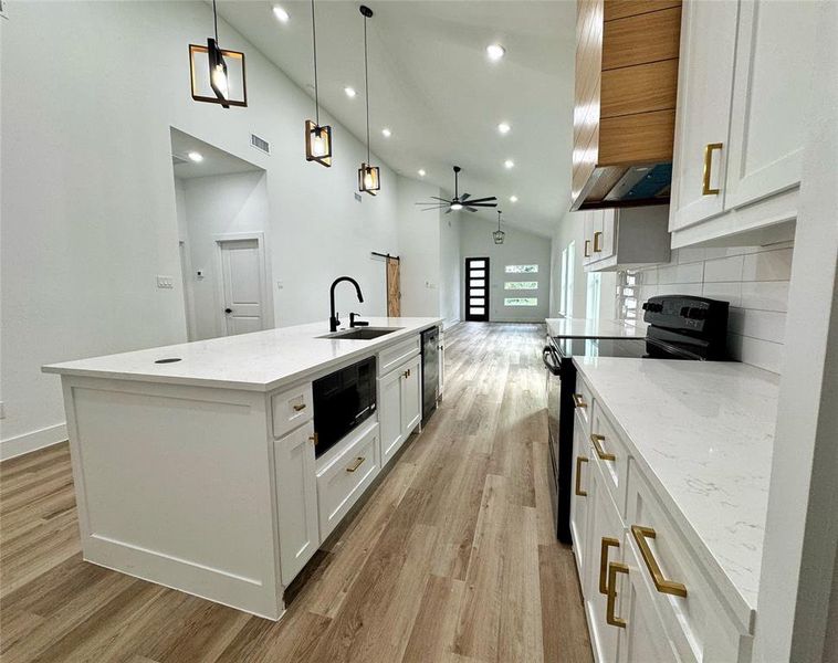 Furnished interior view inside a new home in , Greenville (Image 6).
