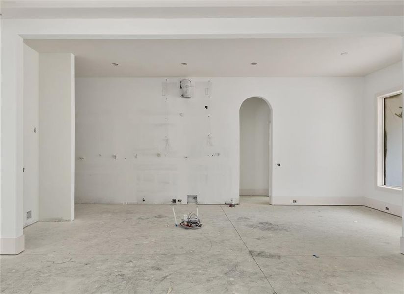 In-progress construction of a new home in , Alpharetta, GA (Image 5).