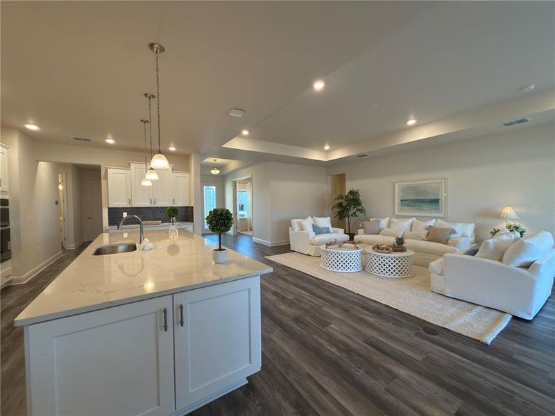 Furnished interior view inside a new home in On Top of the World Communities, Ocala (Image 25). Furnished interior view inside a new home in On Top of the World Communities, Ocala (Image 25).