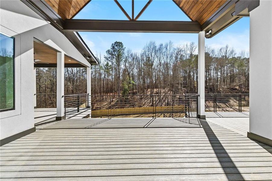 Exterior details and patio area of a home in , Flowery Branch (Image 37). Exterior details and patio area of a home in , Flowery Branch (Image 37).