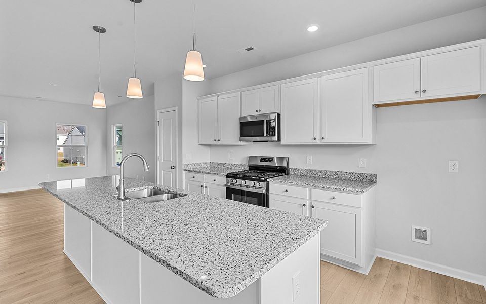 Furnished interior view inside a new home in Hanes Lake, Winston-Salem (Image 8). Furnished interior view inside a new home in Hanes Lake, Winston-Salem (Image 8).