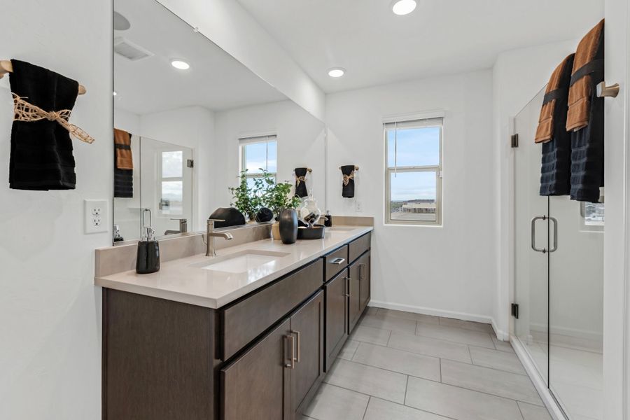 Representative furnished interior of a home built from the Walnut by Mattamy Homes in Blackhawk, Tucson (Image 13).