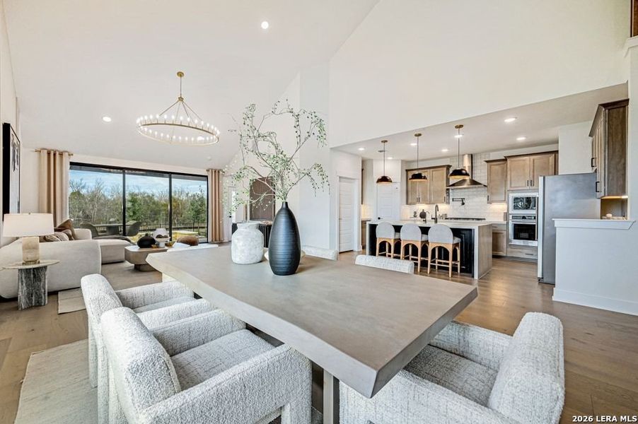 Furnished interior view inside a new home in Bison Ridge, San Antonio (Image 39).