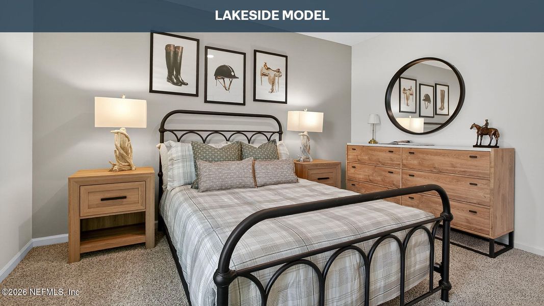 Furnished interior view inside a new home in The Arbors, Jacksonville (Image 14).