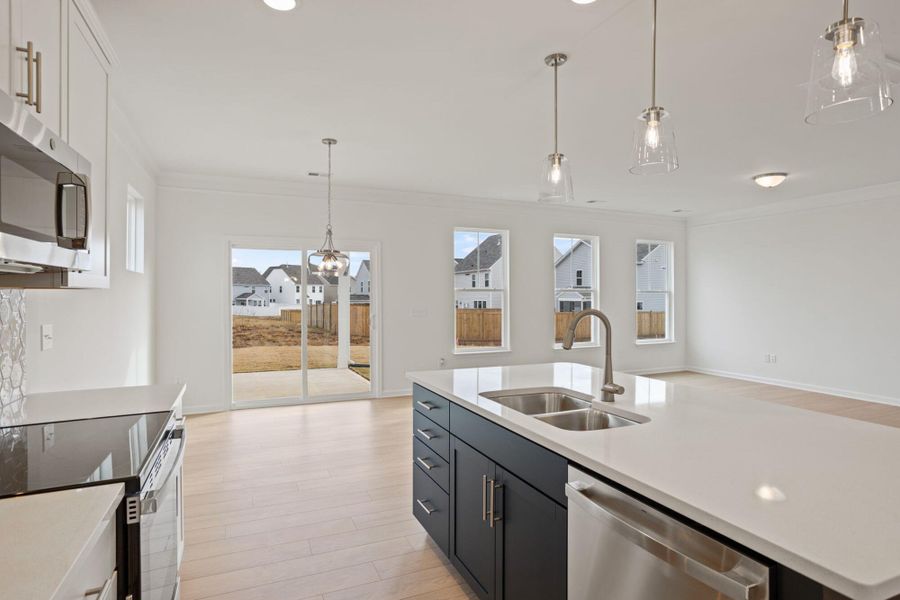 Furnished interior view inside a new home in Harrington, Greenville (Image 11). Furnished interior view inside a new home in Harrington, Greenville (Image 11).