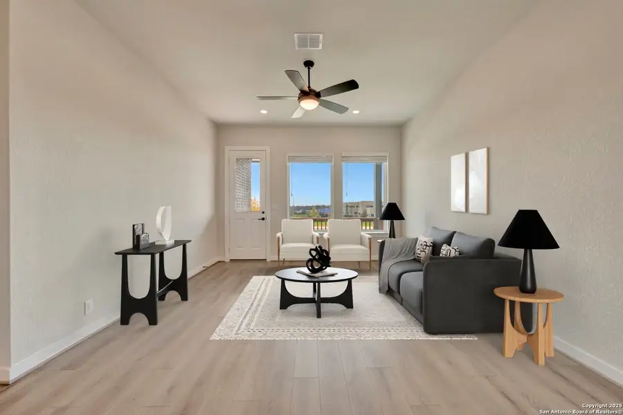 Furnished interior view inside a new home in , New Braunfels (Image 10). Furnished interior view inside a new home in , New Braunfels (Image 10).