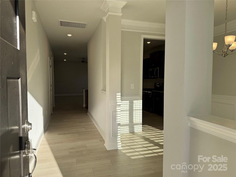 Furnished interior view inside a new home in Village at Parkside, Gastonia (Image 8).