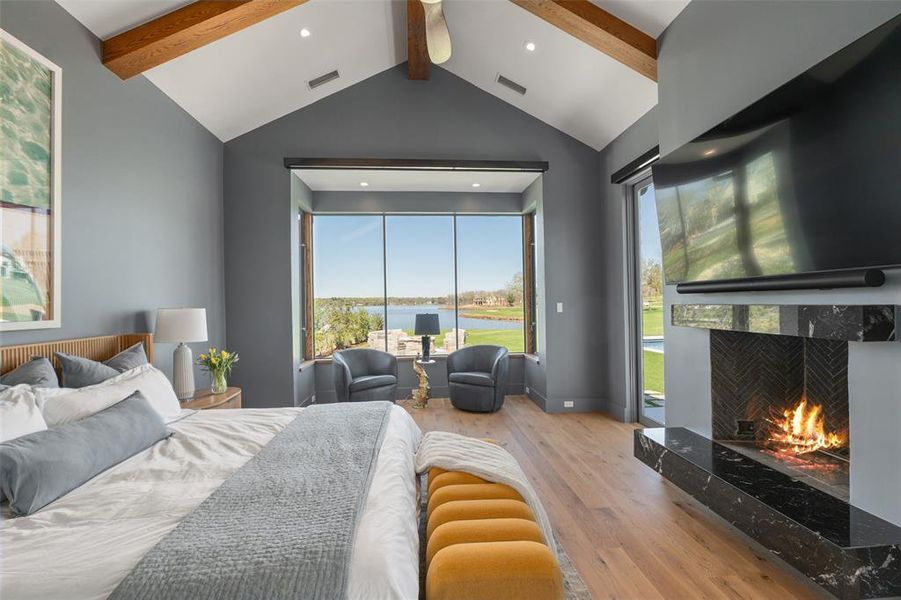 Furnished interior view inside a new home in , Malakoff (Image 15).