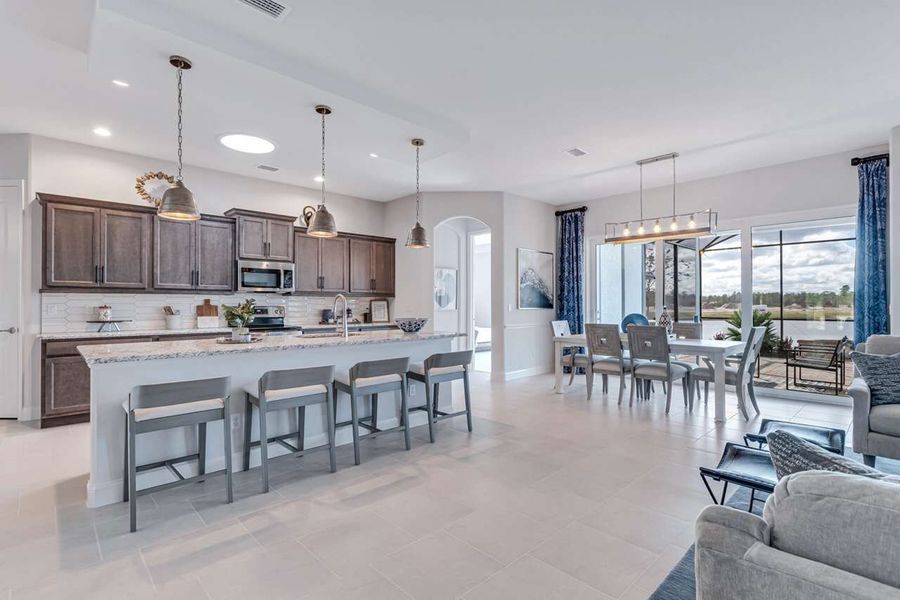 Representative furnished interior of a home built from the Pinehurst by Paytas Homes in The Reserve at Victoria, Deland (Image 8). Representative furnished interior of a home built from the Pinehurst by Paytas Homes in The Reserve at Victoria, Deland (Image 8).