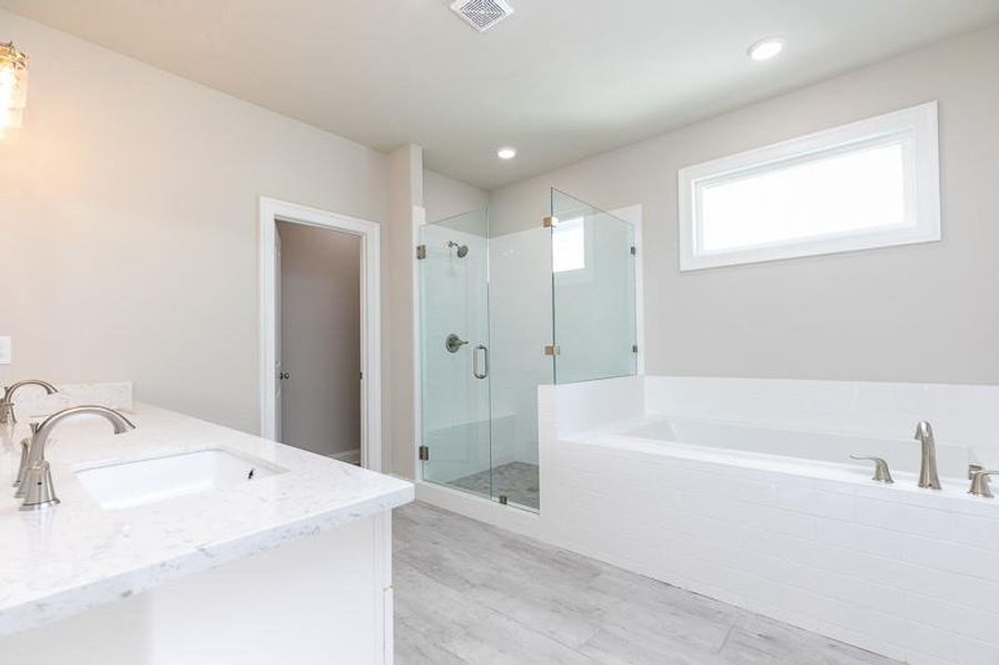 Furnished interior view inside a new home in Waterhaven, Cumming (Image 7).