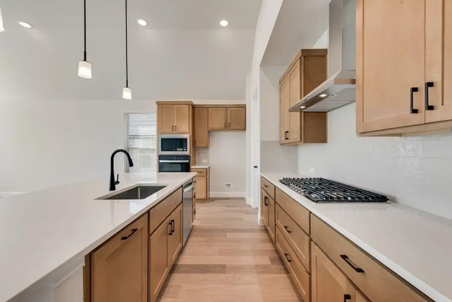 Furnished interior view inside a new home in Wildflower Ranch, Justin (Image 7). Furnished interior view inside a new home in Wildflower Ranch, Justin (Image 7).