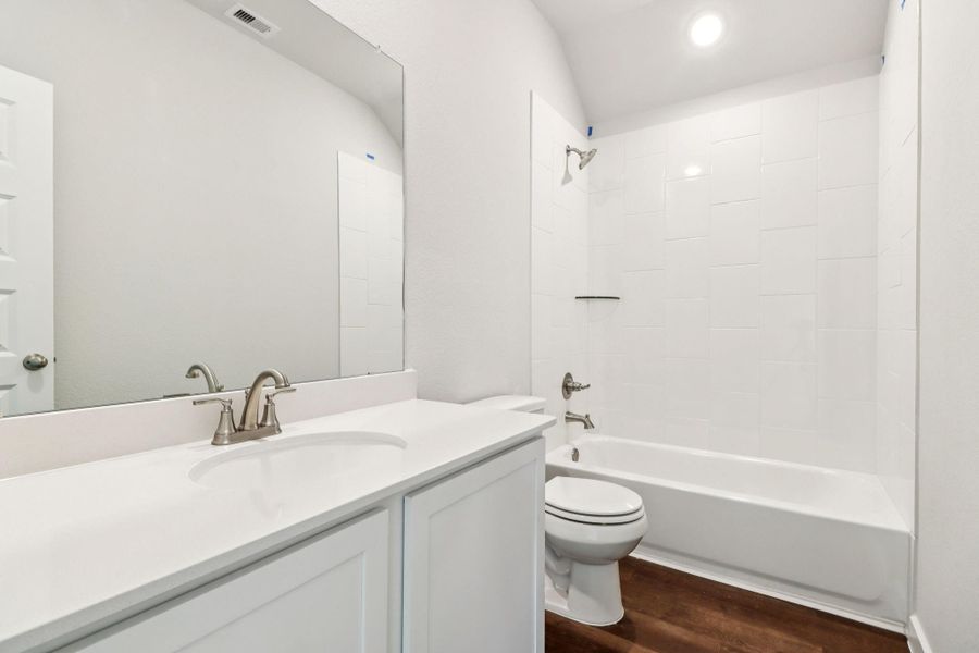 Furnished interior view inside a new home in Bluestem, Brookshire (Image 13).
