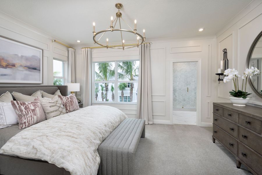 Representative furnished interior of a home built from the Shasta by Mattamy Homes in Newfield, Palm City (Image 8).