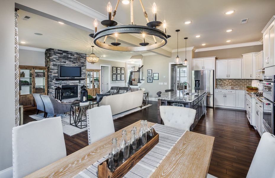 Spacious Cafe in new home for sale by John Wieland Homes Nolensville