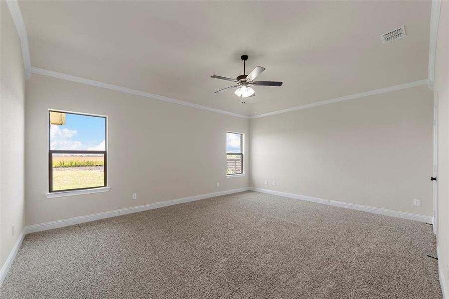Spacious, unfurnished interior of a new home in High Meadows Estates, Nevada (Image 17). Spacious, unfurnished interior of a new home in High Meadows Estates, Nevada (Image 17).