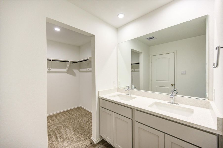 Furnished interior view inside a new home in Breckenridge Forest, Spring (Image 8).