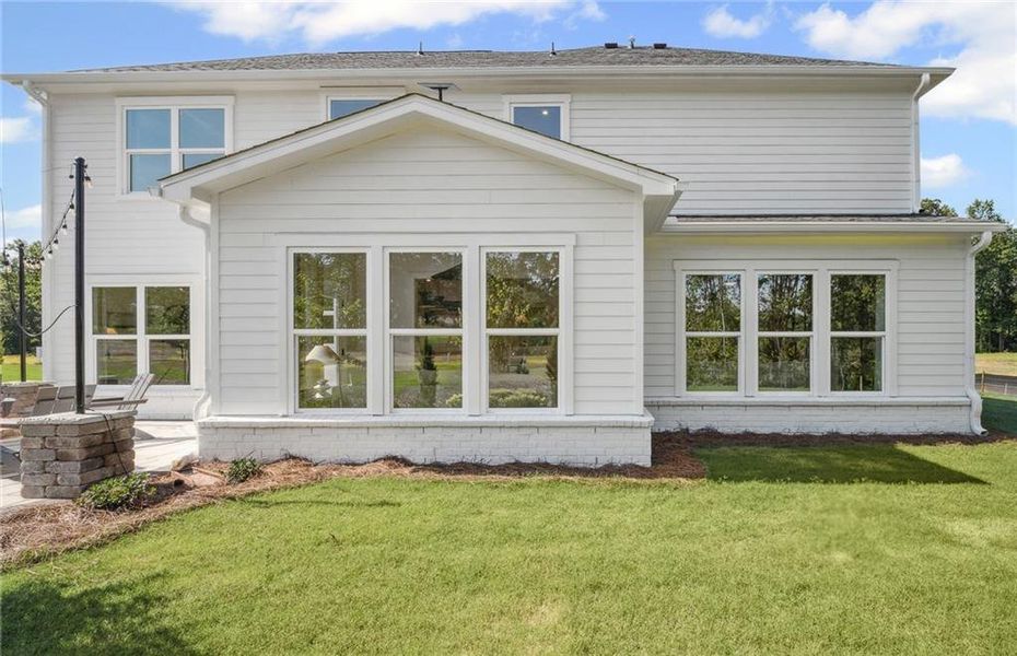 Exterior details and patio area of a home in Rose Creek, Cumming (Image 25). Exterior details and patio area of a home in Rose Creek, Cumming (Image 25).