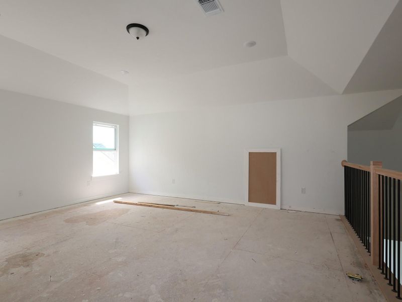 In-progress construction of a new home in Barksdale, Leander, TX (Image 20).