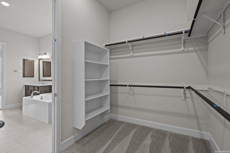 Furnished interior view inside a new home in Homestead, Schertz (Image 14).