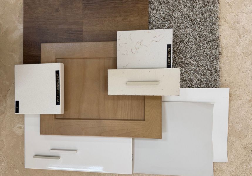Sample of building materials used in homes in Timber Creek, San Antonio (Image 49).