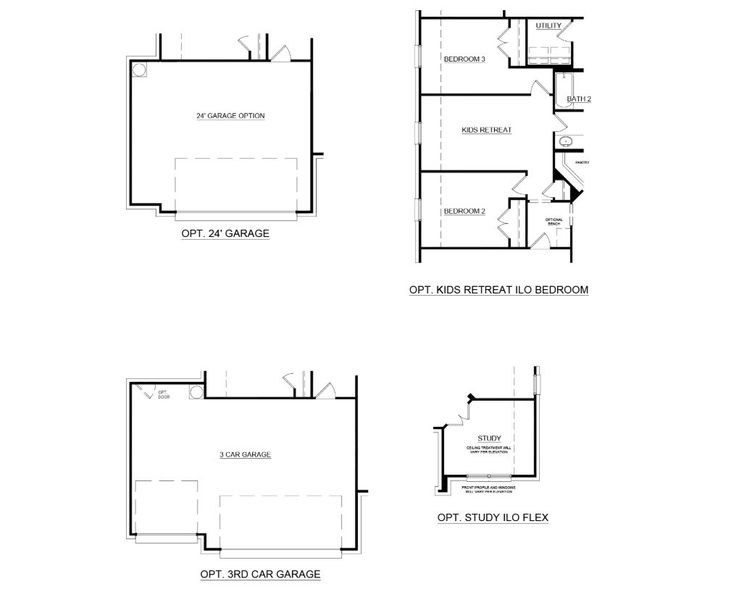 2D floor plan layout for the Concept 2186 by Landsea Homes in El Dorado, Granbury, TX (Image 3). 2D floor plan layout for the Concept 2186 by Landsea Homes in El Dorado, Granbury, TX (Image 3).