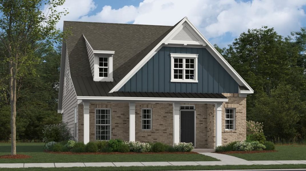 Representative exterior photo of a completed home built from the Cypress by Lennar in Elizabeth: Arbor, Fort Mill, SC (Image 28).