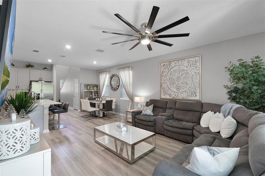 Furnished interior view inside a new home in , Minneola (Image 29).