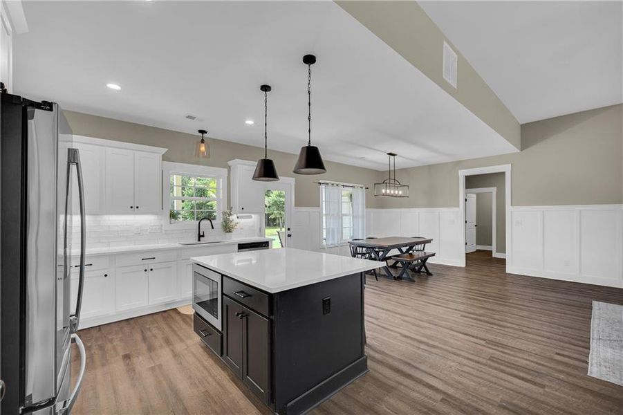 Furnished interior view inside a new home in , Social Circle (Image 32).