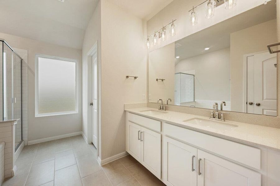 Furnished interior view inside a new home in Covered Bridge, Hutto (Image 10).