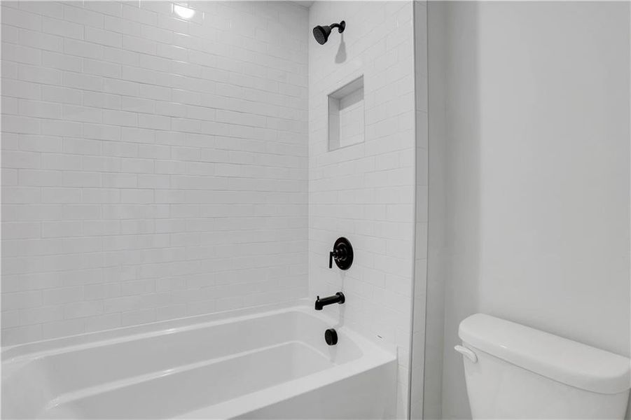 Furnished interior view inside a new home in Cambridge, Flowery Branch (Image 12). Furnished interior view inside a new home in Cambridge, Flowery Branch (Image 12).