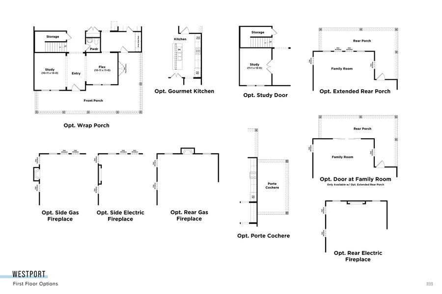 2D floor plan layout of this home in Miller Farm, Pineville, NC (Image 4).