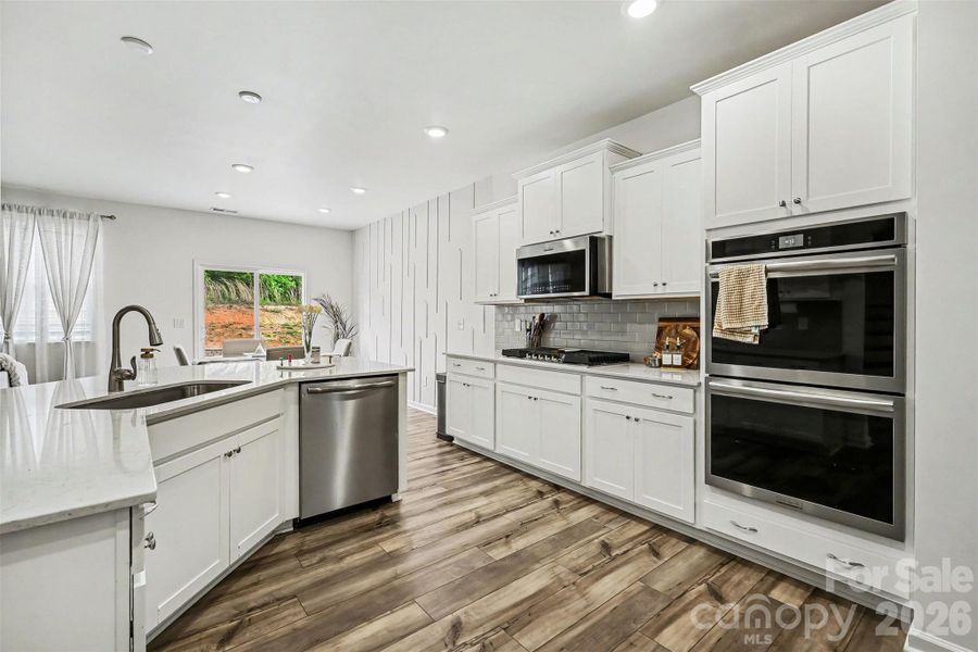 Furnished interior view inside a new home in Gambill Forest: Enclave, Mooresville (Image 7).