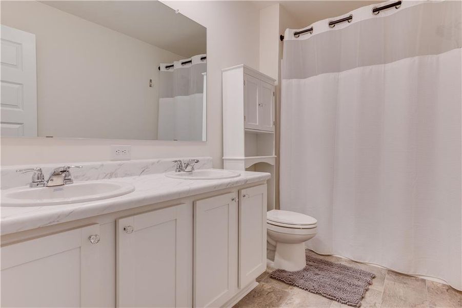 Furnished interior view inside a new home in The Reserve at Calcutta, Stockbridge (Image 31).