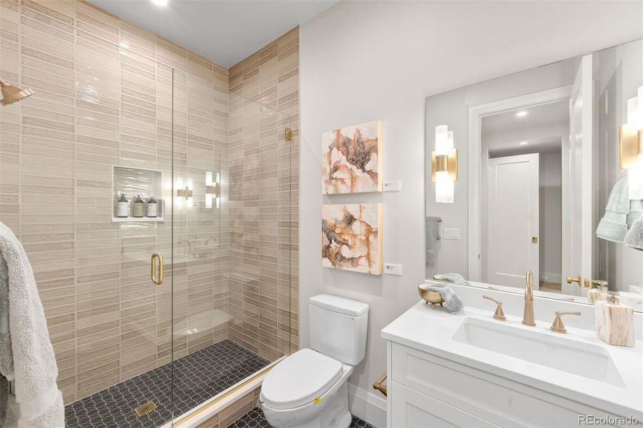 Furnished interior view inside a new home in , Denver (Image 18). Furnished interior view inside a new home in , Denver (Image 18).