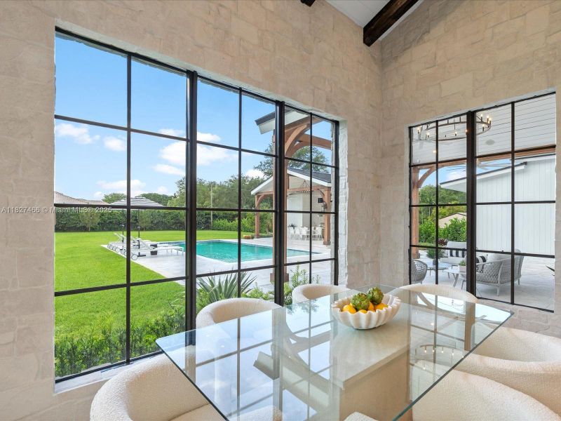 Furnished interior view inside a new home in , Miami (Image 17).
