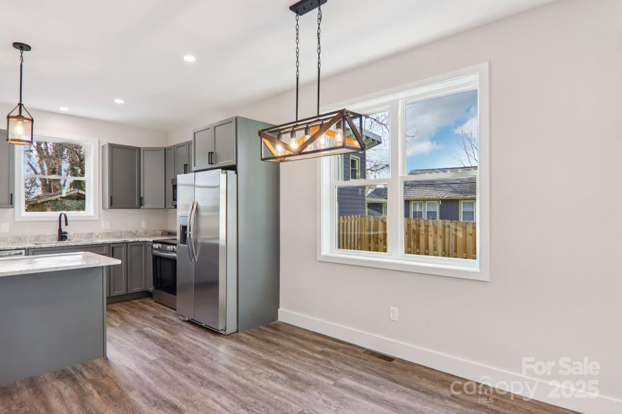 Furnished interior view inside a new home in , Asheville (Image 6).