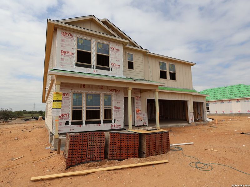 In-progress construction of a new home in Hickory Ridge, Elmendorf, TX (Image 23). In-progress construction of a new home in Hickory Ridge, Elmendorf, TX (Image 23).