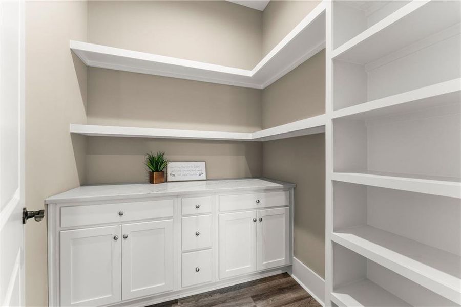 Furnished interior view inside a new home in , Cumming (Image 18).
