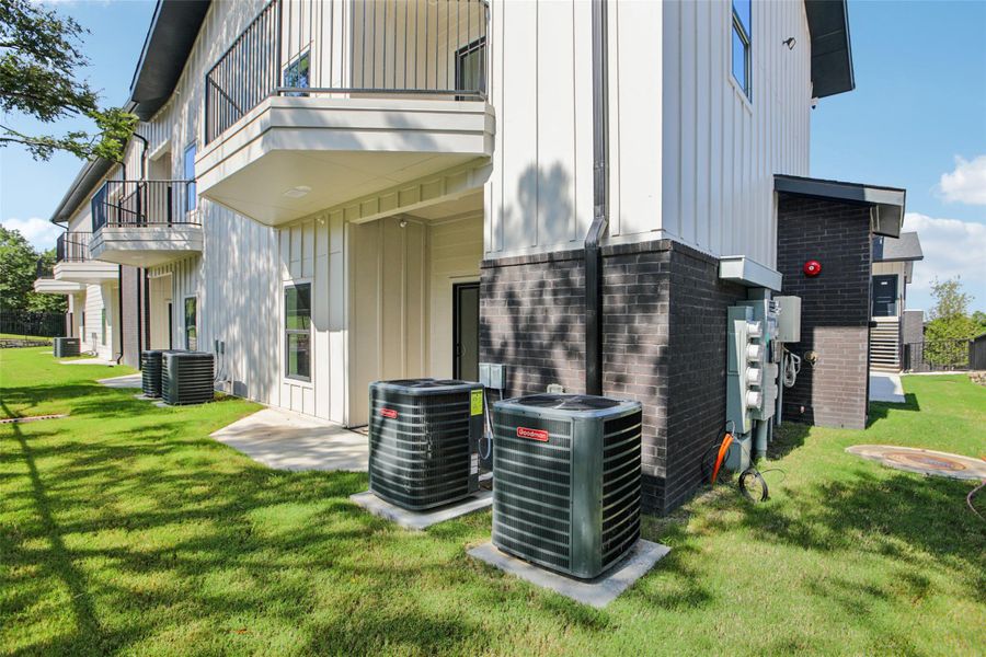 Front exterior of a new home in , Austin, TX, highlighting curb appeal (Image 17).