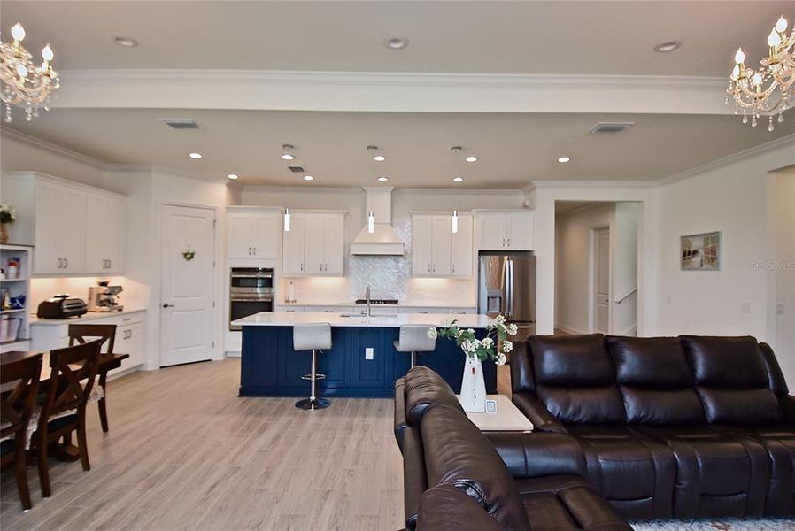 Furnished interior view inside a new home in , Nokomis (Image 7).