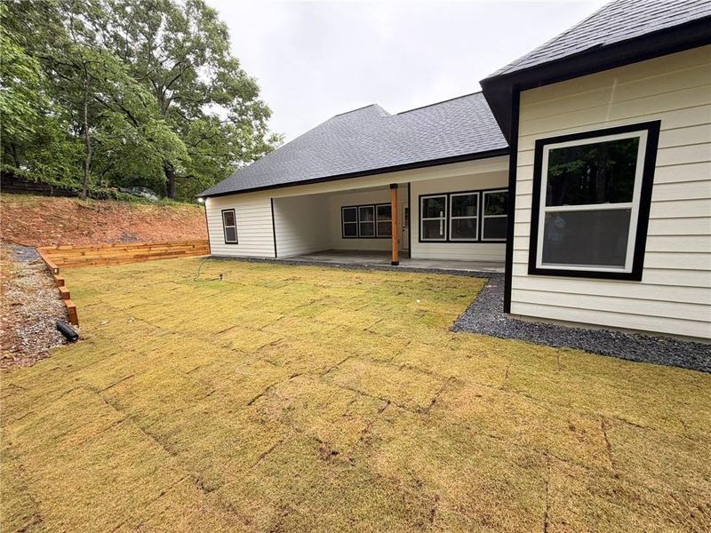 Exterior details and patio area of a home in , Cartersville (Image 4).