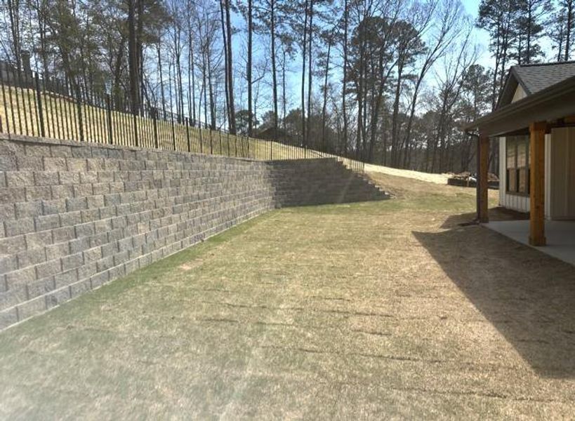Exterior details and patio area of a home in , Snellville (Image 4).