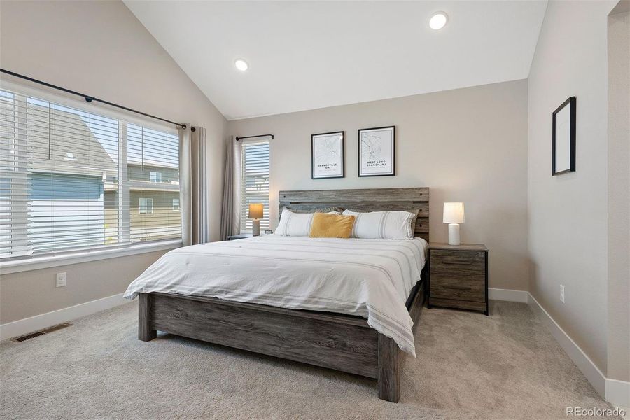 Furnished interior view inside a new home in , Denver (Image 24).