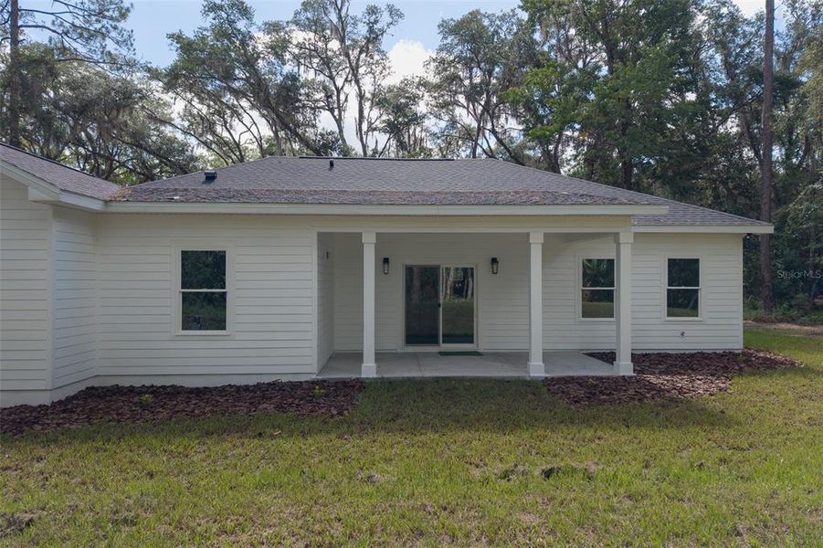 Exterior details and patio area of a home in , Micanopy (Image 15).