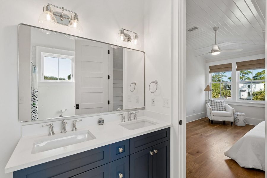 Furnished interior view inside a new home in , Folly Beach (Image 5).